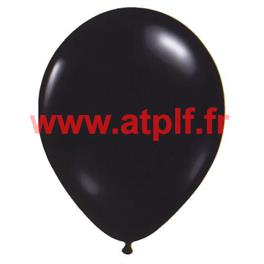 Sac de 100 ballons Noir Standard , Ø 29cm  