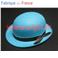 Chapeau Melon couleur enfant avec ruban