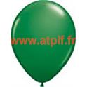 Sac de 100 ballons Métallisés Vert Sapin, Ø 30cm