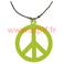 Collier Hippie fluo