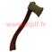 Hache de bucheron 60 cms