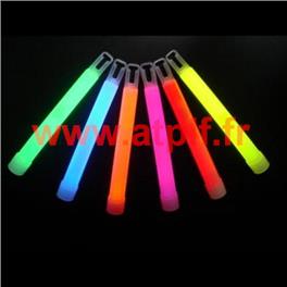 Lot de 25 Batons Lumineux, 6mm coloris Assortis 