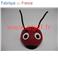 Chapeau - Coiffe Coccinelle (feutre)