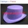 Chapeau Haut de Forme "Cylindre" Couleur adulte T57/T59 sans ruban
