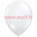 Sac de 100 ballons Blanc Standard , Ø 29cm  