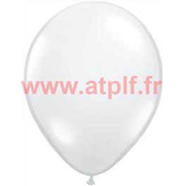 Sac de 100 ballons Blanc Standard , Ø 29cm  