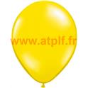 Sac de 12 ballons Jaune Citron Standard , Ø 30cm  