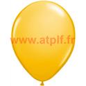 Sac de 12 ballons Jaune d'or Standard , Ø 30cm  