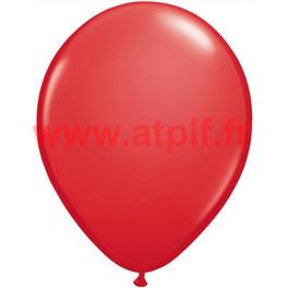 Sac de 100 ballons Rouge Standard , Ø 30cm  