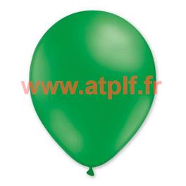 Sac de 100 ballons Vert Printemps Standard , Ø 30cm  