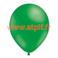 Sac de 100 ballons Vert Printemps Standard , Ø 30cm  