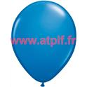 Sac de 100 ballons Bleu Roy Standard , Ø 30cm  