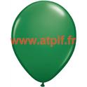 Sac de 12 ballons Vert Bouteille Standard , Ø 30cm  