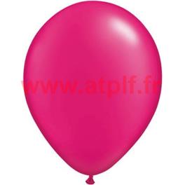 Sac de 100 ballons Fuchsia Standard , Ø 30cm  