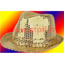 Borsalino Disco Sequin Paillettes Or