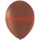 Sac de 12 ballons Chocolat Standard , Ø 30cm  