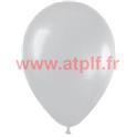 Sac de 24 ballons Argent Standard , Ø 30cm  