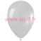 Sac de 24 ballons Argent Standard , Ø 30cm  