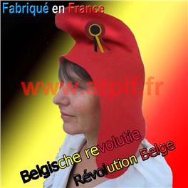 Bonnet Révolutionnaire Belge, chapeau, Phrygien (feutrine)