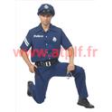 Costume de Policier avec casquette (H)