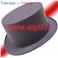 Chapeau Haut de Forme "Cylindre" Couleur  Junior T54 sans ruban