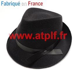 Chapeau de Blues Brothers adulte (feutre)