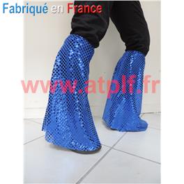 Jambière Disco pattes d'éléphant à paillettes