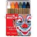 Crayons gras à maquillage (boite de 6)