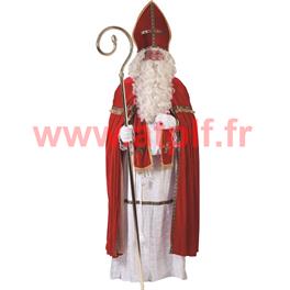 Costume de St Nicolas 5 pièces