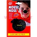 Lot de 12 Nez de Mickey en mousse noir