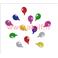 Confettis de table ballon - multicolore - 1,4 cm - sachet de 10 gr - r