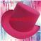 Chapeau Gibus Haut de Forme Fuchsia