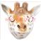 Masque de Girafe en plastique (enfant) 