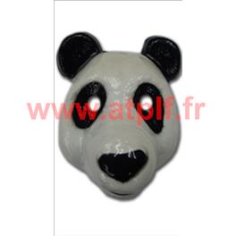 Masque de Panda en plastique (enfant) 