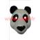 Masque de Panda en plastique (enfant) 