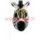 Masque de Zèbre en plastique (enfant) 