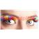 Faux Cils Multicolore, Rainbow, Arc en ciel