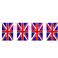 Guirlande Union Jack - U.K 5m 