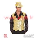 Gilet à paillettes pour homme (T.U 48/52)