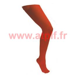 Collant orange de Fifi Brin d'Acier (la paire)