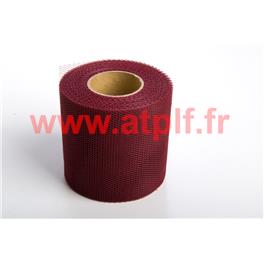 Tulle Bordeaux 8cm pour décoration voiture (rouleau de 20m)