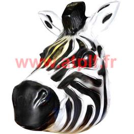 Masque de Zèbre en plastique animal-Animaux (enfant) 