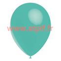 Sac de 100 ballons Turquoise Standard , Ø 30cm  