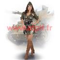 Déguisement de femme militaire sexy T36/38