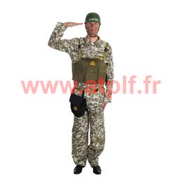 Deguisement "Commando marine" adulte (T.U) 