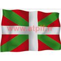 Drapeau, Pavillon Pays Basque, 0,40X0,60cm