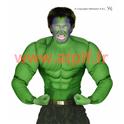 Chemise Hulk, "Muscle Vert"