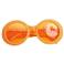 Lunette disco glitter neon, jaune, orange, vert, rose, argent au choix