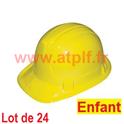 LOT DE 24 Casques de Chef de Chantier enfant 3/7ans