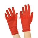 Gants rouge court 26cms (la paire)